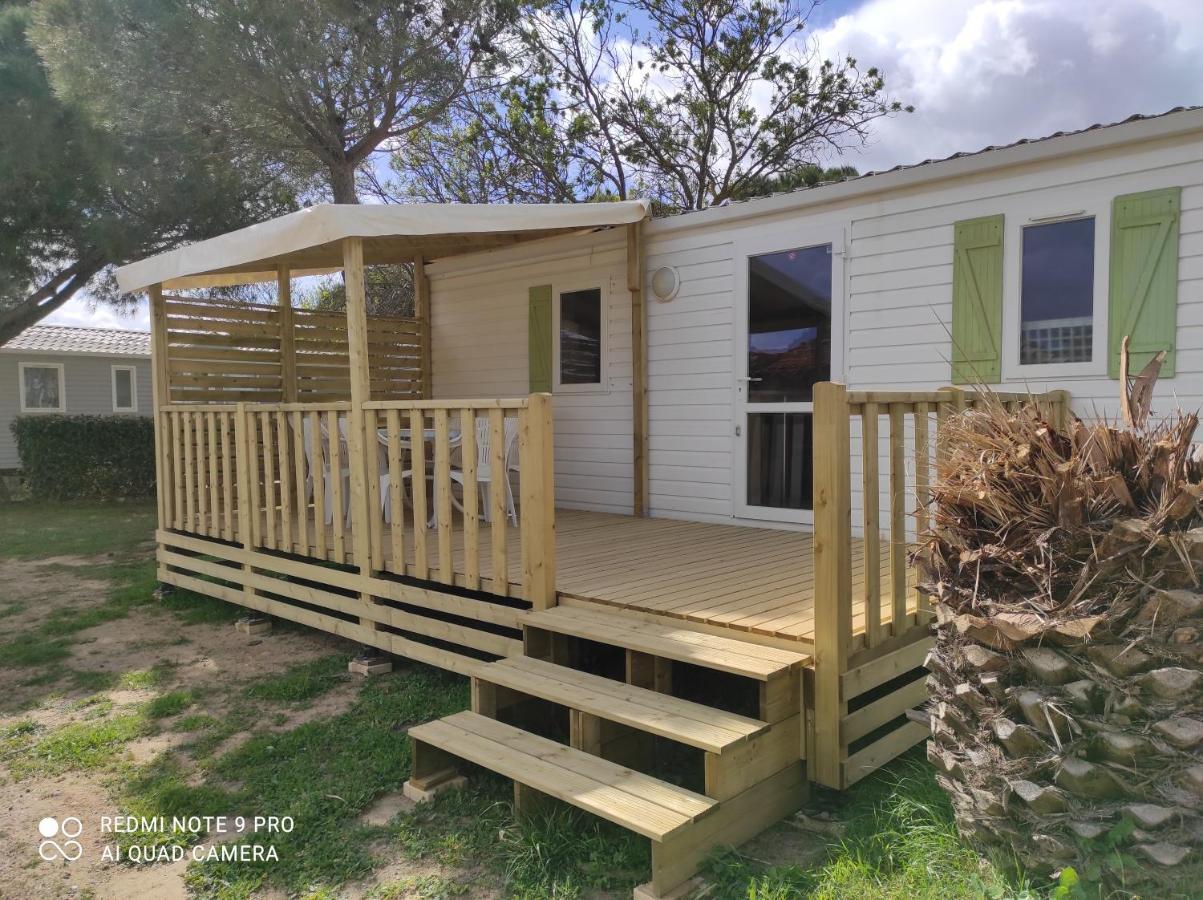 Mobil home 5-6 personnes - climatisé Port-la-Nouvelle Exterior foto